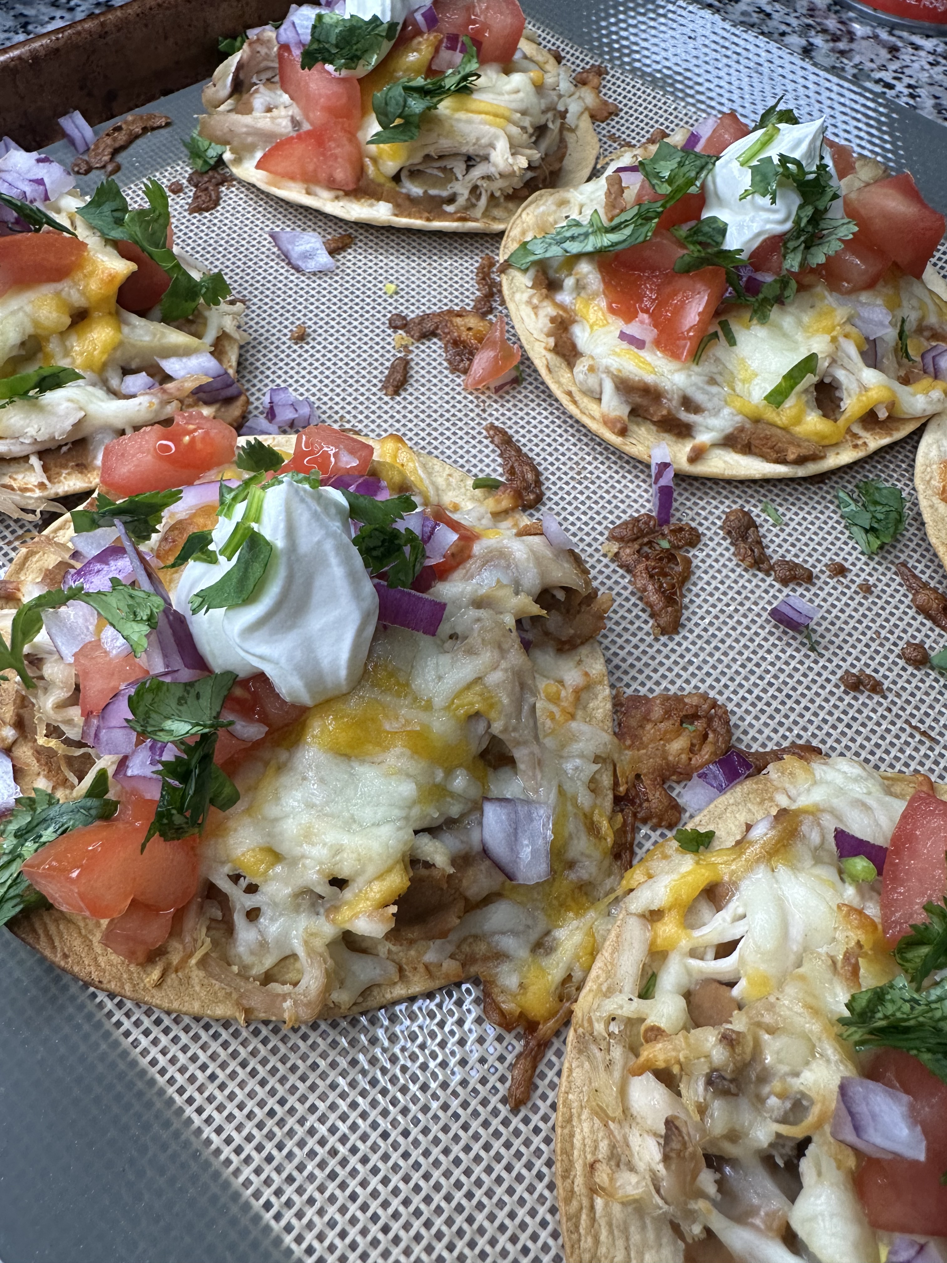 Sheet pan Tostadas