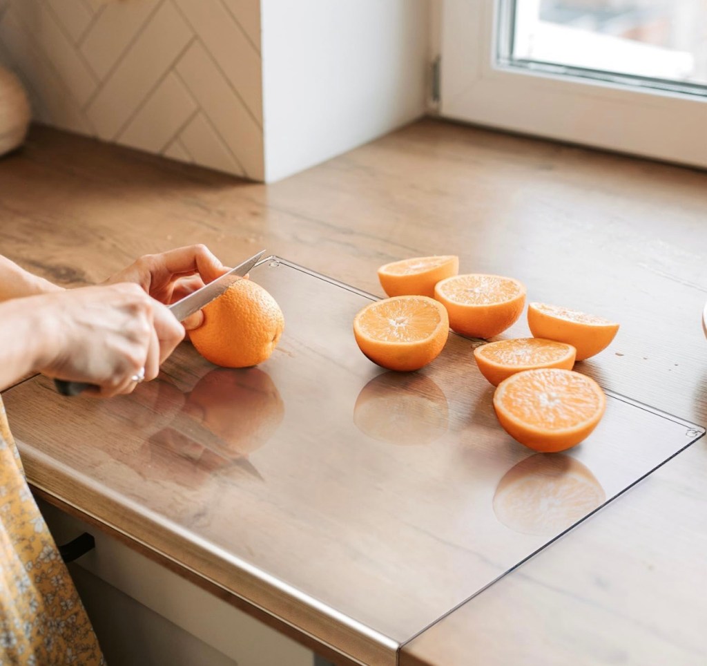 Clear Cutting Board