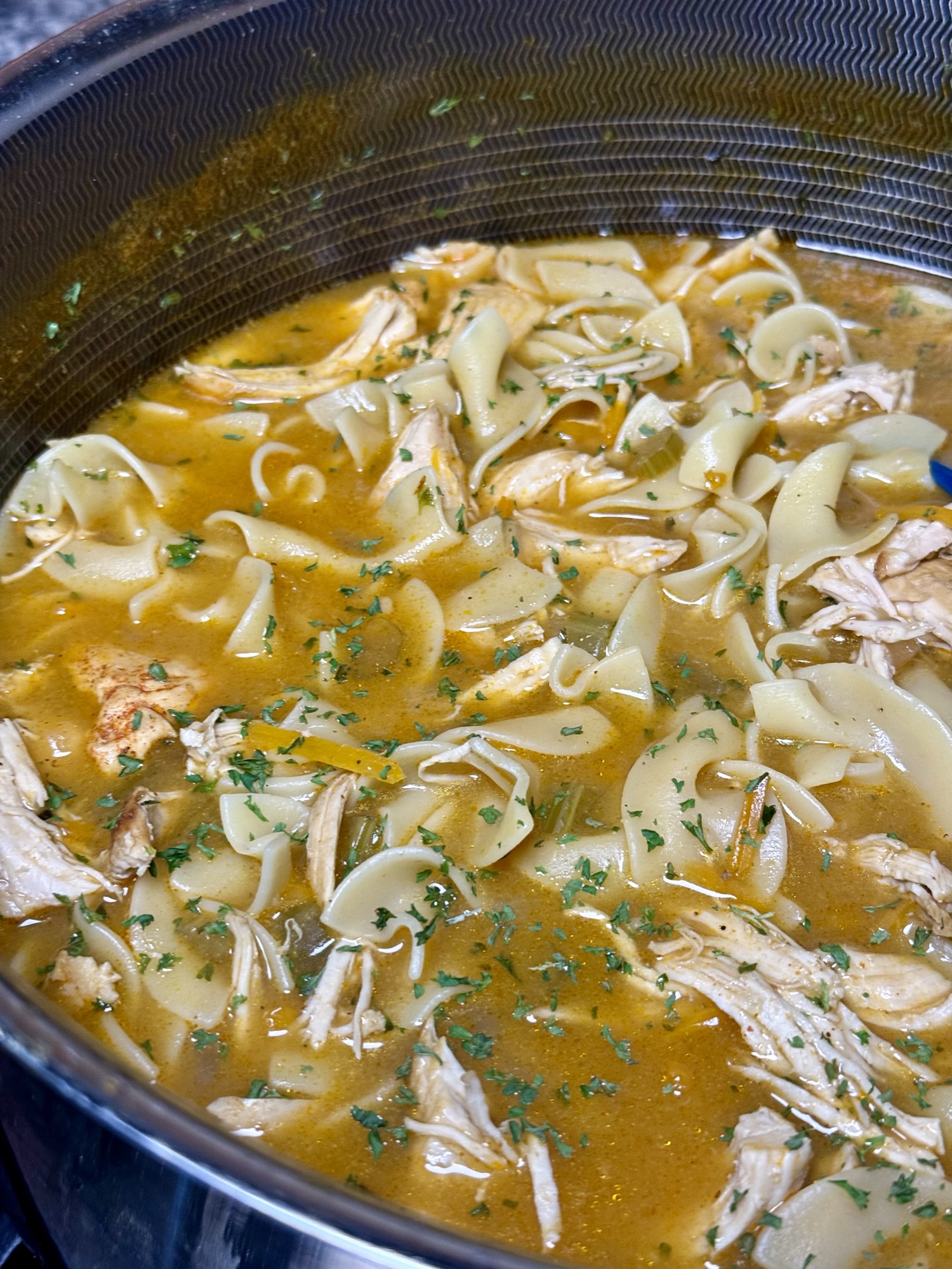 Smoky Chicken Noodle Soup (aka Rainy Day Magic)